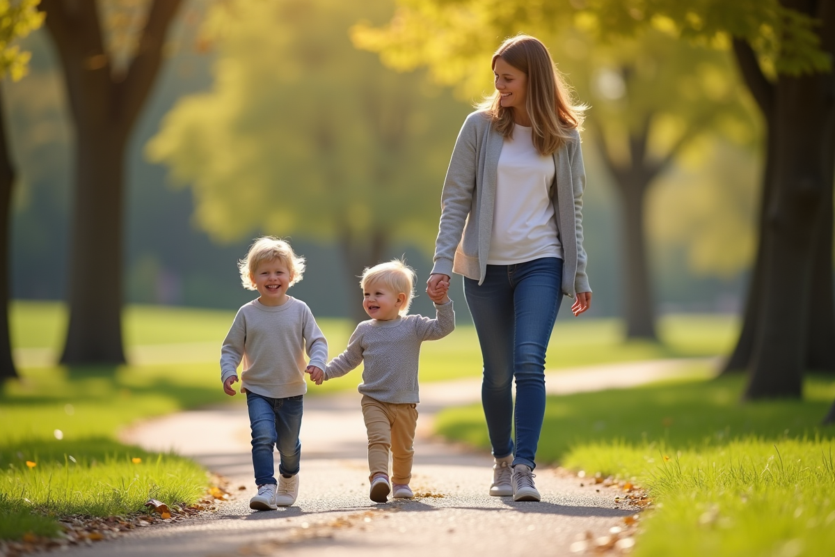 enfants rapprochés