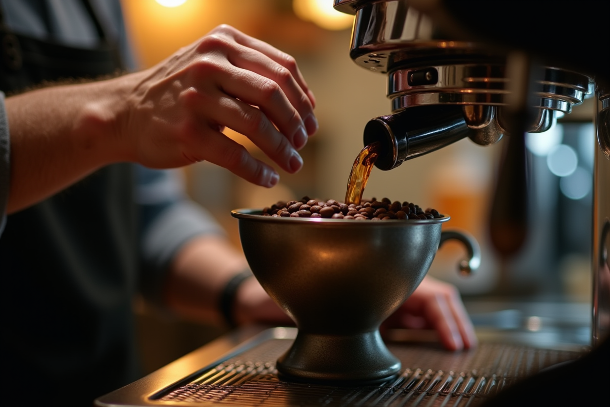 café grains